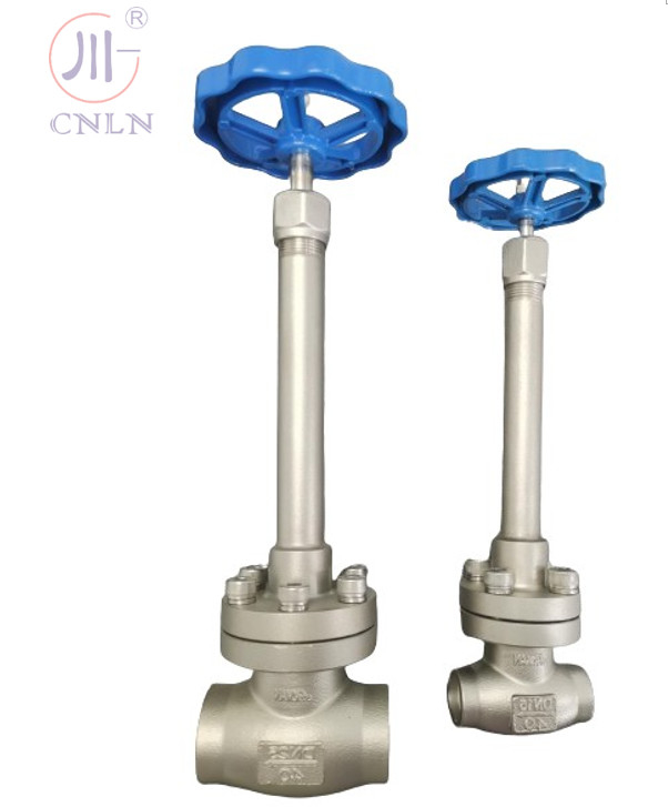 LNG/LOX/LN2/LAR/LCO2를 위한 손동기 스테인레스 스틸 크로오겐 컵 밸브 DN25/DN15