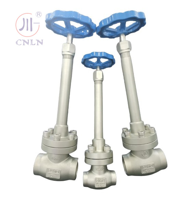 CF3/CF8 LNG/LOX/LN2/LAR/LCO2를 위한 수동 냉동 구슬 밸브 DN25/DN15