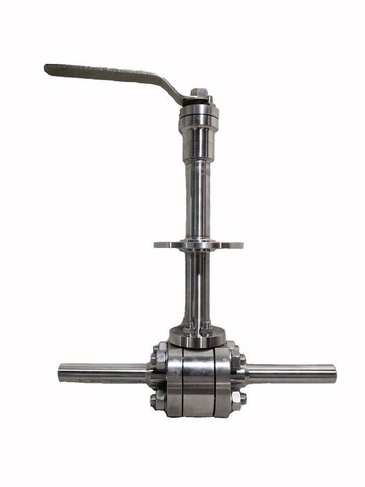 부트 웰드 크라이오젠 Ball Valve 온도 범위 -196°C ~ 80°C 액체 가스의 경우