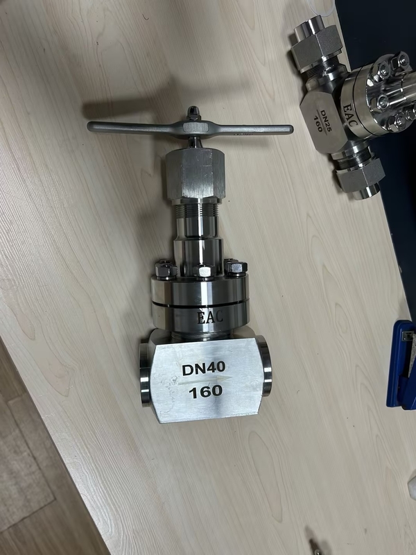 LNG LOX LIN LAR LCO2 탱크 냉동 고압 구슬 밸브 고품질 PN320 밸브