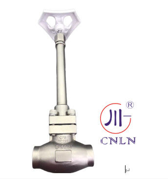 LNG/LOX/LN2/LAR/LCO2를 위한 스테인리스 스틸 저온 구리 밸브 단 줄기