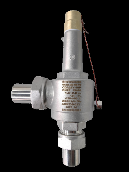 스테인리스강 극저온 안전 밸브 3/8''-2'' 4.0Mpa -196°C ~ +120°C