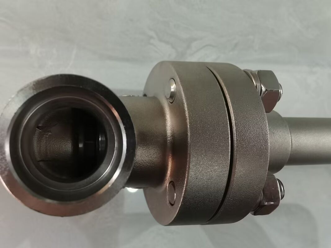 CE ISO 인증 극저온 글로브 밸브, 최대 압력 5.0Mpa, 스테인리스 스틸 304/316, -196 ~ +80°C 온도 범위