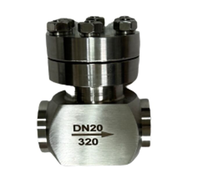냉동 체크 밸브 320 Mpa 최대 압력 스테인리스 스틸 304/316 온도 범위 -196 ~ + 80 °C