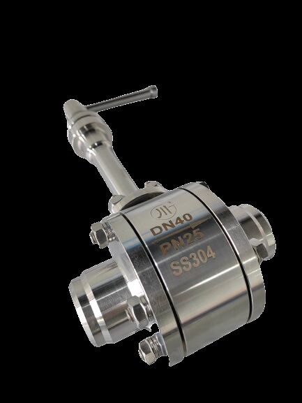 플랜지 연결 및 핸드 휠 작동을 갖춘 냉동 구슬 밸브 LN2 LAr에 적합